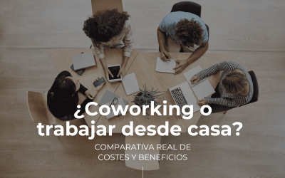 ¿Coworking o trabajar desde casa? Comparativa real de costes y beneficios para emprendedores